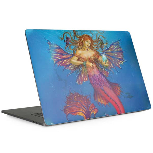 Mermaid Water Fairy by Ed Beard Jr MacBook Skins